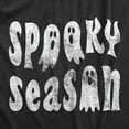 thumbnail image 2 of Womens Spooky Season T Shirt Funny Creepy Halloween Ghost Fall Lovers Tee for Ladies Womens Graphic Tees, 2 of 9