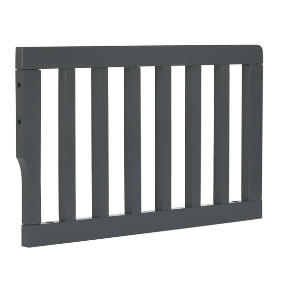 Dream On Me Convertible Crib Toddler Guard Rail In Carbon Black