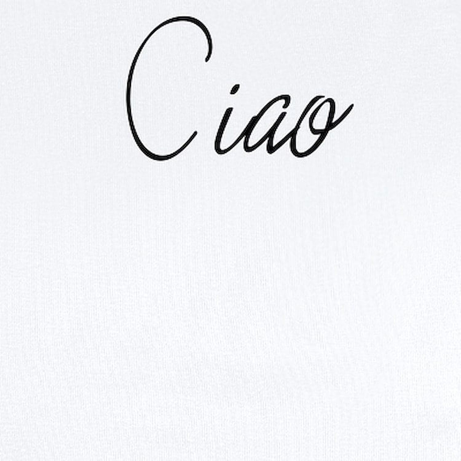 CafePress - CIAO! ITALIAN Baby Onesie - Baby Light Bodysuit, Size Newborn - 24 Months