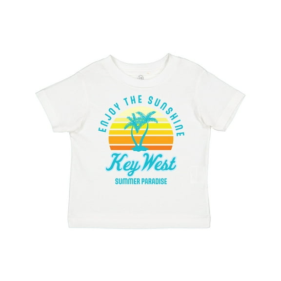 Inktastic Enjoy the Sunshine Key West Summer Paradise Boys or Girls Toddler T-Shirt