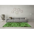 thumbnail image 3 of Ahgly Company Indoor Rectangle Persian Green Bohemian Area Rugs, 8' x 10', 3 of 4