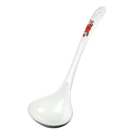 Excellante Melamine Dinnerware Collection 2-1/2 oz., 9-3/4" x 3-3/8" Soup Ladle, Thailand, Comes in Dozen