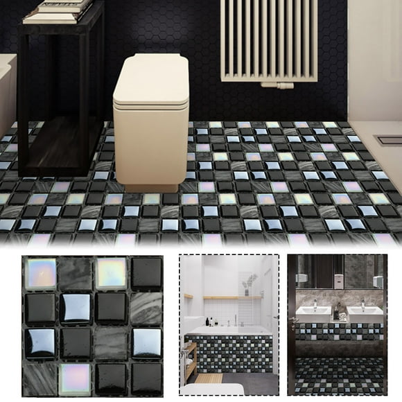 Boovnll Room Decor, Tile Decoration Diy Wall and Floor Stickers (10Pc), Home Decor, Bedroom Decor, Living Room Decor