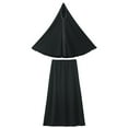 thumbnail image 4 of WOYY Toddler Girls Casual Solid Long Sleeve Abaya with Hijab Outfits, 2-Piece, Sizes 2-3T, 4 of 5