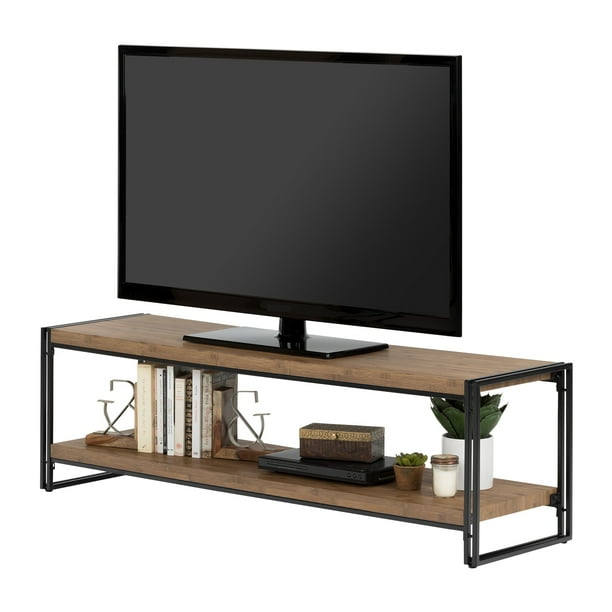 You can certainly get such pieces of home furniture in form of rustic wood tv stand at walmart just at low prices. south shore gimetri tv stand rustic bamboo