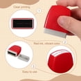 thumbnail image 3 of Uxcell Parent Signature Teacher Stamps, 2.1x1.7x0.9 Inch Homework Stamper, Teacher Grading Office Photosensitive Stamp with Red Ink for Homework Documents Checks, Red Casing, 3 of 6