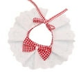 thumbnail image 2 of Cheers.US Cat Collar with Adjustable Rope Tie Bow-knot Decoration Thin Cat Dog Lace Collar Bib Pet Supplies,Fashion, Adjustable, Soft Suitable for Cats and Dogs, 2 of 7