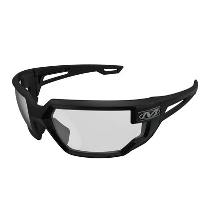 Mechanix Wear:Vision Type-X 安全メガネ 先進的な曇り止め 傷防止 ブラックフレーム メガネ保護メガネ 軽量 通気性 テンプ