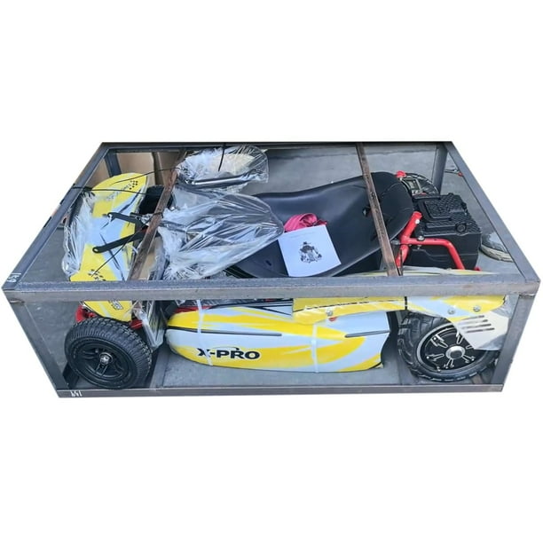 X-Pro Rambler 700W Brushless Electric Pedal Go Kart 350w*2 Racing