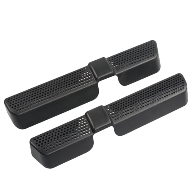 Cubierta protectora duradera para salida de aire, parte inferior del asiento trasero, práctica, 1 par