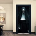 thumbnail image 4 of Adhesivo mural para puerta Pumkryth Halloween 3D con forma de monja, 77 x 200 cm, PVC, 4 of 5