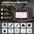 thumbnail image 4 of LAUNCH X431 PRO ELITE Automotive Diagnostic Scan Tool, All Systems Bi-Directional Auto Car Scanner with 32+ Services, ECU Coding, CANFD DOIP, FCA Autoauth, 2 Years Free Update, 4 of 8