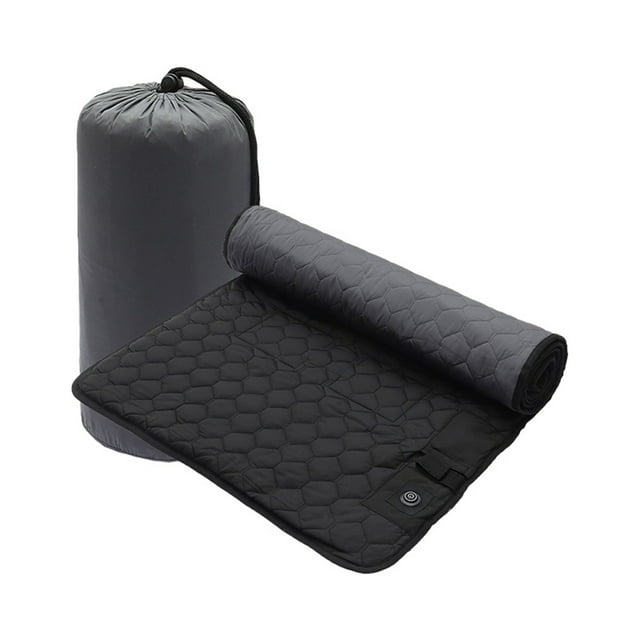 Doublure de Sac de Couchage Chauffante USB - Coussin Chauffant Électrique pour le Camping, la Randonnée et le Backpacking - Chauffe-Sac de Couchage Portable avec Compatibilité avec Banque d'Alimentation - Équipement pour Temps Froid