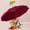 Red, variant on Windproof Stick Umbrella 41.3 Inch 10 Rib Steel Frame Reflective Strip for Business Travel and Rainy Days