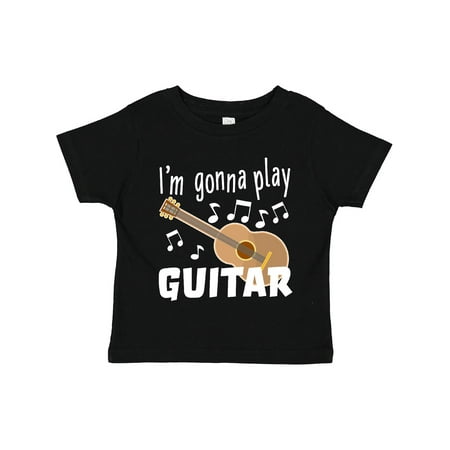 

Inktastic I m Gonna Play Guitar- Music Gift Toddler Boy or Toddler Girl T-Shirt