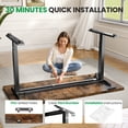 thumbnail image 5 of Standing Desk – 1" Thickened Desktop & Heavy-duty Frame, Adjustable Height Electric Desk With Memory Controller, 5 of 9