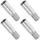 thumbnail image 1 of Raindrops 4Ud Extensiones De Válvula De Metal Para Neumáticos Acceso Fácil Para Autos Color Plata, 1 of 6