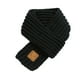 thumbnail image 1 of Yuarrent Bufanda pequeña para bebé, bufandas tejidas de hilo grueso para recién nacidos, silenciador de buena elasticidad, pañuelo infantil a Suministros térmicos Negro Yuarrent HA059252-01, 1 of 6