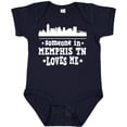 thumbnail image 3 of Inktastic Memphis Tennessee Someone Loves Me Skyline Boys or Girls Baby Bodysuit, 3 of 5