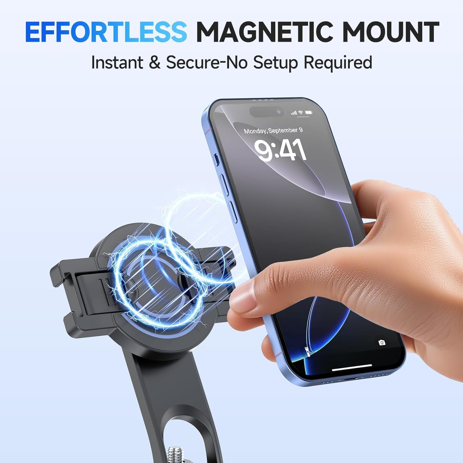 XIHAMA Magnetic Tripod Compatible with iPhone and Android,Samsung Phones,51" Selfie Stick Tripod Mount with Remote,Portable Phone Selfie Stick Stand for Photo,Video Recording,Travel,Filming