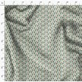 thumbnail image 4 of Soimoi White Modal Satin Fabric House Architectural Print Fabric by the Yard 42 Inch Wide, 4 of 5