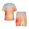 thumbnail image 1 of Balery The Sunset of Dandelion Conjunto de Pijama Infantil de Manga Corta con Estampado – Ropa de Dormir de Algodón Suave-Large, 1 of 6
