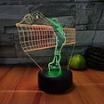 thumbnail image 5 of LINLIN 3D Night Light, 3D USB 3D Illusion Light Desk Lamp Touch Night Light with 7 Color Optical Illusion Desk Lights for Musical Instrument Shop Home Party Supply Decoration, 5 of 6