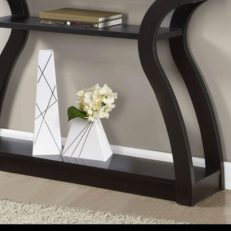 Monarch Specialties 47 Long Decor Cappuccino Hall Console Accent Table 2 Pack Com Monarch Specialties 47 Long Decor, Gwyneth Console Table