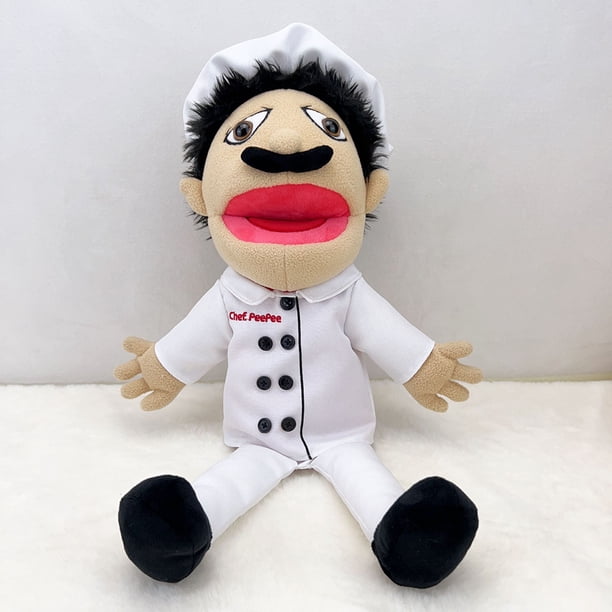 Jeffy Hand Puppet 19.69IN Figura Rellena Juguete Muñeco de Peluche Juguete Regalo de cumpleaños para niños