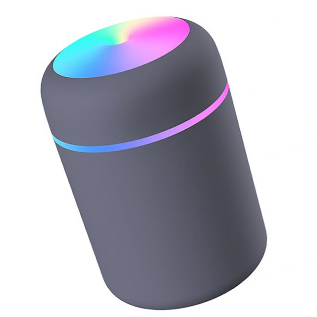 Yuarrent Humidificador portátil USB ultrasónico taza colorida difusor de Aroma fabricante de niebla fría humidificador de aire purificador con luz para Humidificadores Yuarrent HA005692-00B