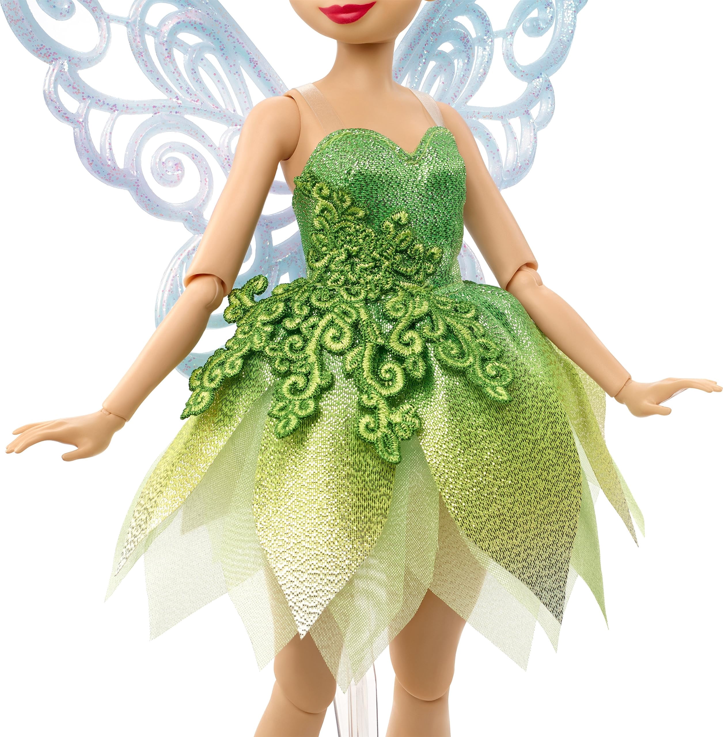 Mattel Disney Toys, Tinker Bell Collector Doll with Wings to Celebrate Mattel Disney 100 Years of Wonder, Inspired by Mattel Disney Movie