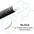 thumbnail image 6 of NAGARAKU Eyelash Extensions Individual Lashes 0.10 DD curl 7-15mm Mix Tray Classic Matte Black Soft Natural Faux Mink 16 rows, 6 of 7
