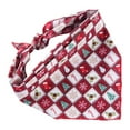 thumbnail image 1 of LSLJS Pet Print Scarf Plaid Colorful Bib Christmas Small Checkered Scarf, Pet Costume, 1 of 4