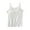 White, variant on Plebaso Women's Camisole Top Yoga Tank Tops Built in Bras V Neck Spaghetti Strap Cami Sleeveless Shirts