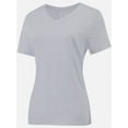 thumbnail image 4 of Women's Ultra-Soft V-Neck Short Sleeve Trendy Casual T-Shirt, 4 of 5