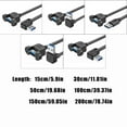 thumbnail image 3 of USB3.0 Male to Female Extender Cable Angled Connector Supports 5Gbps Data Transfer and Charging for PC, 3 of 8