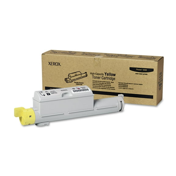 Xerox 106r01220 High-yield Toner, 12000 Page-yield, Yellow