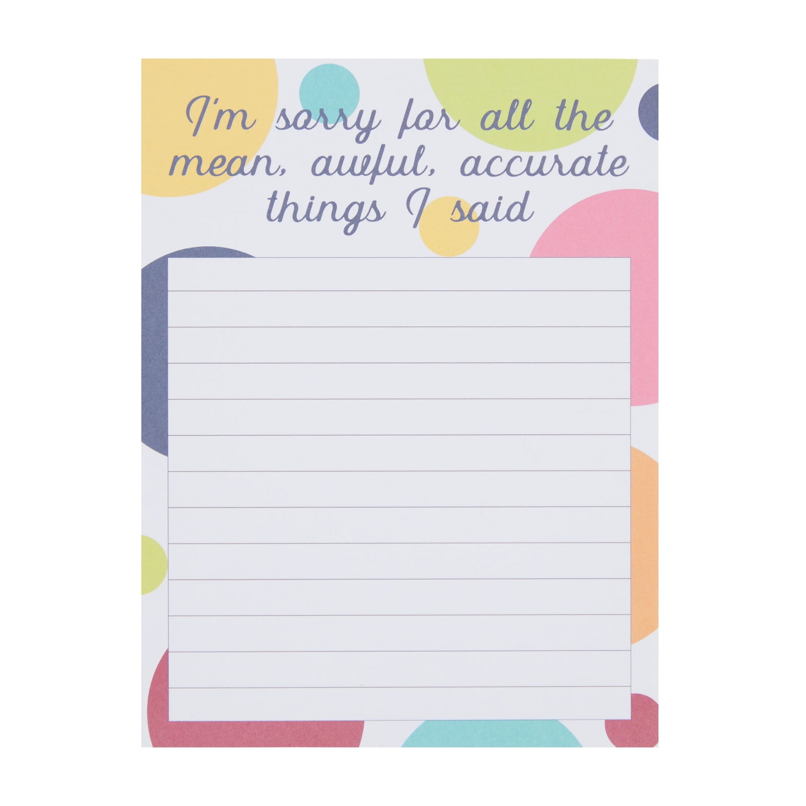 4 Pack Funny Work Notepads for Office and School, Novelty Gifts, 4 x 5.2 in