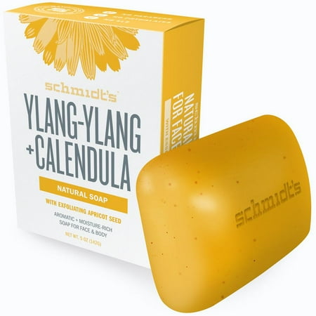 Schmidt's Deodorant Soap Bar - Ylang & Calendula - Case Of 6 - 5