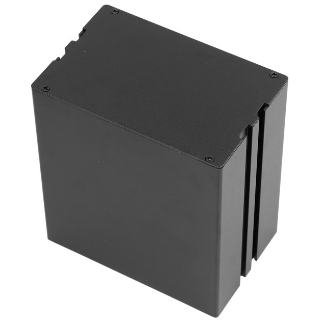 Caja eléctrica de aleación de aluminio ANGGREK Integrada de disipación de calor para Decodificador para Amplificador