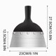 thumbnail image 1 of Fiudx Pala de Exterior, Herramienta Multifuncional para Limpieza de Jardín, Quitamanchas, Pala de Acero Resistente de Cabeza Plana, Elimina Malezas, Musgo y Hielo, Ideal para Jardineros En Exteriores, 1 of 3