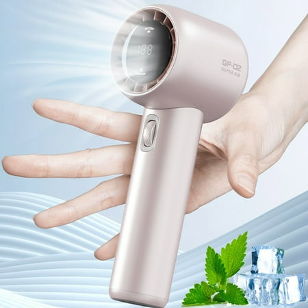 

Men Rental House Desktop Fan Mini High Speed Handheld Fan Violent 100 Outdoor Rechargeable Border Usb Portable New 9m/s Endurance 8 12 Hours