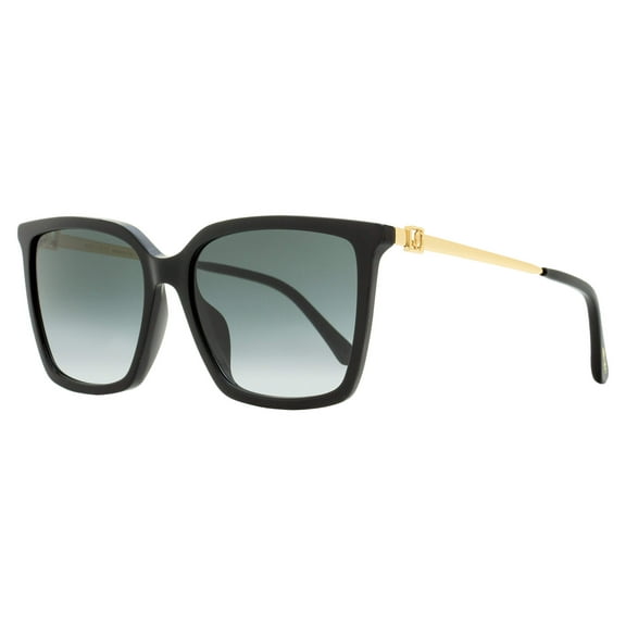 Jimmy Choo TOTTA/G/S 0807 9O Women's Black Rectangular Sunglasses