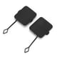 thumbnail image 5 of Tapa De Gancho De Remolque Para Parachoques Trasero, 2 Piezas De Cubierta De Gancho De Remolque 51127272415 Reemplazo Duradero Y Ligero En Negro Sin Pintar Para X3 F25 2011-2014, 5 of 8