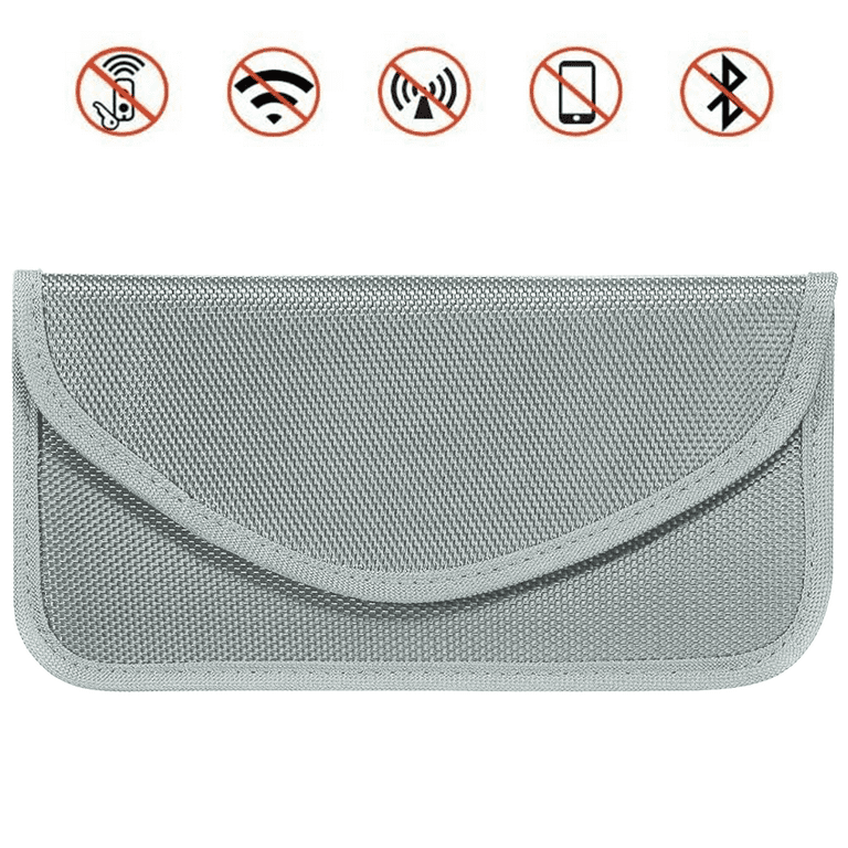 Military-grade Faraday Bag for Phones ID and Hard Drives Anti-hacking &  Anti-tracking 5G Blocker Signal Blocker / Protect Your Privacy 