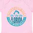 thumbnail image 4 of Inktastic Fort Myers Beach Florida Vacation Boys or Girls Baby Bodysuit, 4 of 5