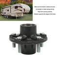 thumbnail image 3 of 2000lb Trailer Hub Kit, Safe High Load Carrying 5 On 4.5 Trailer Hub Easy Install Stable Performance Rustproof  for 1in and 1-1/16in Cargo Boat Trailer Spindle, 3 of 7