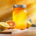 thumbnail image 3 of Ball Sunshine Keepsake Mason Jar, Regular Mouth, Pint Size (16 oz/473 mL), 4 Pack, 3 of 7