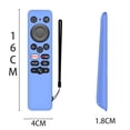 thumbnail image 3 of Carcasa Remota Funda de silicona para mando a distancia para REALME 32/43 en TV (azul luminoso), 3 of 6