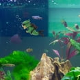 thumbnail image 2 of Unique Bargains Diver Aquarium Decorations Floating Diver Fish Tank Decorations Fun Floating Fish Decor Green 1 Set, 2 of 7
